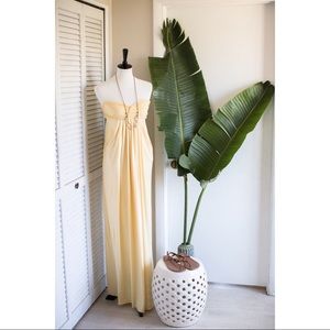 Yellow Maxi dress